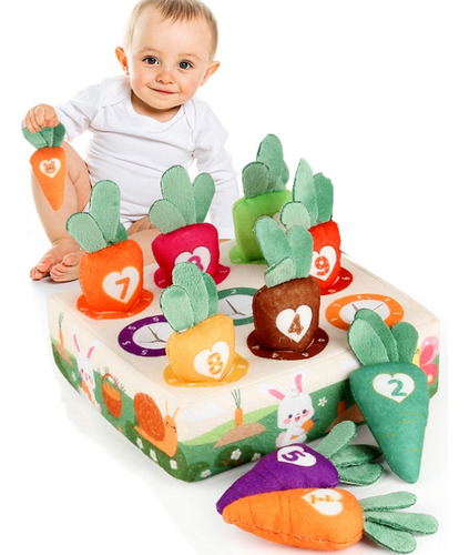 Juguete Educativo Interactivo Baby Radish Pulling Para Padre