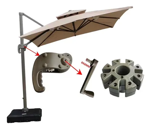 Accesorios Para Sombrilla De Patio Bandeja De Paracaídas