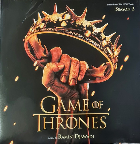 Vinilo Doble Game Of Thrones Season 2 Imp Usa 2012 Gatefold