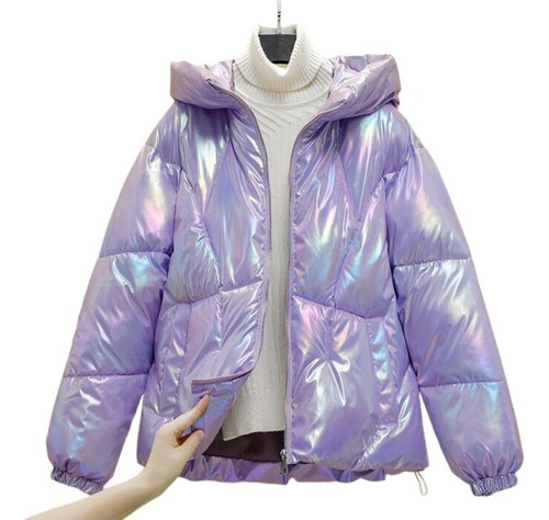 Chaqueta Parka Holográfica (Usado)
