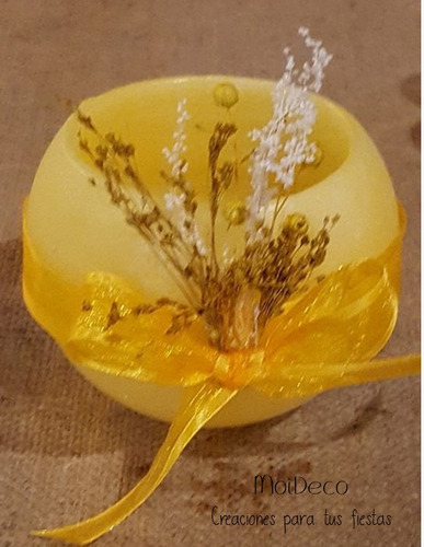 Centros De Mesa Y Souvenirs Velas!!!