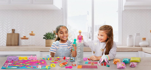 Barbie Color Reveal Slumber Party Fun Muñecas Y Accesorios