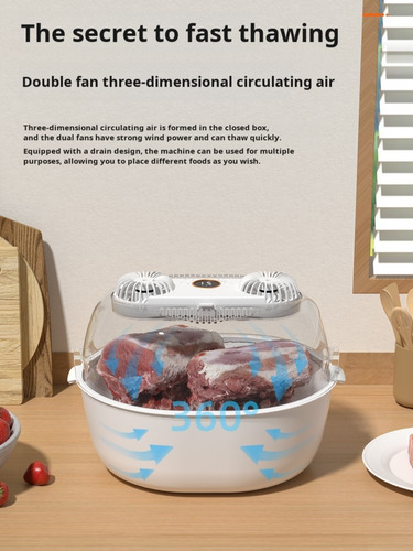 Ambientador Quick Defrost Inteligente De Gran Capacidad