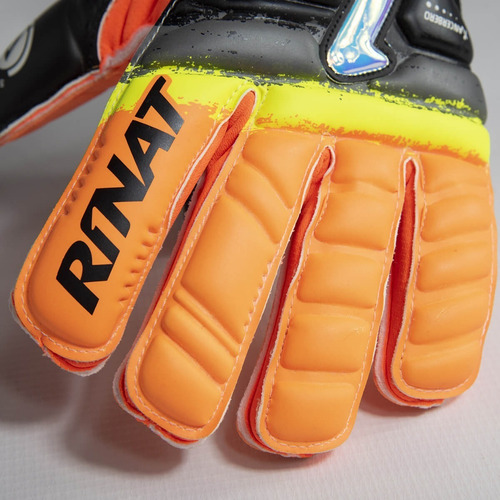 Imagen 3 de 6 de Guante Portero Rinat Kancerbero Invictus Turf Naranja