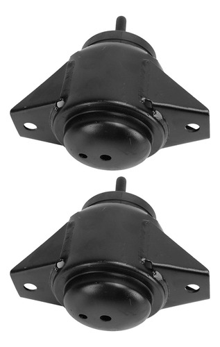 Kit De Motor De 2 Piezas De Soporte De Motor Automotriz Negr