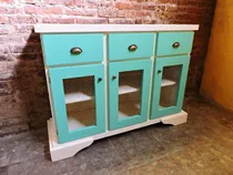 Comprar Modular. Vajillero-cristalero. Estilo Country. Mercadohome