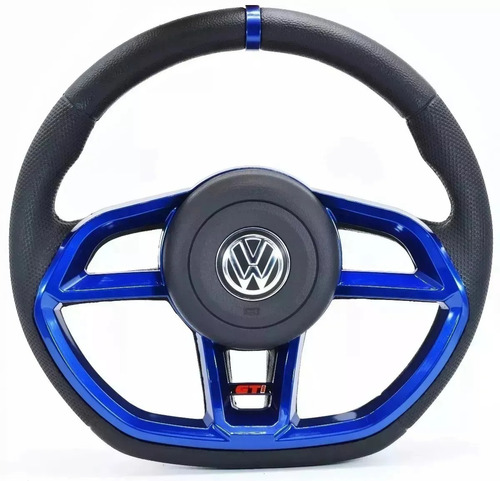 Volante Gti Cubo Vision Azul Gol Quadrado G1 1992 93 94 95