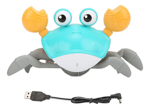 Juguete Para Gatear De Cangrejo Recargable Por Usb Evita