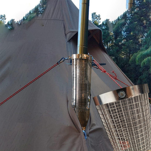 Chimenea Atrapachispas, Filtro De Tubo De Chimenea, Red