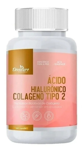Colágeno Tipo 2 - Ácido Hialurónico + Vit C