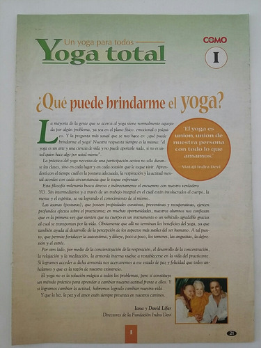 Yoga Total. No.1.