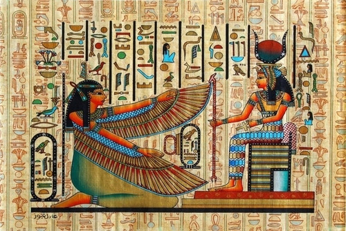 Diosa Isis - Mitología - Antiguo Egipto - Lámina 45x30 Cm.