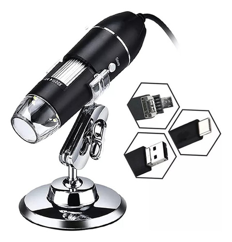 Bhukf Digital Microscope Magnifying Camera With Light Charg.