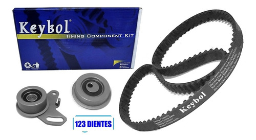 Kit Correa Tiempo Mitsubishi Van L 300 2.0 123 Dientes