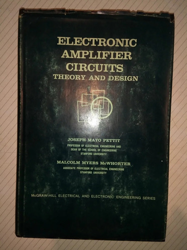 Electronic Amplifier Circuits Mayo Pettit, Myers Mcwhorter 