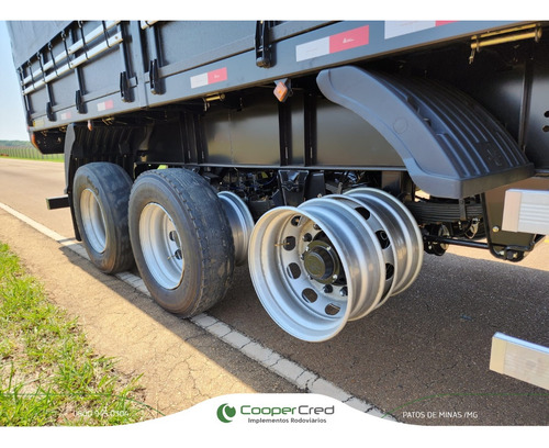 Carreta Ls Guerra 12,4 3 Eixos 2025 Assoalho Compensado 22mm