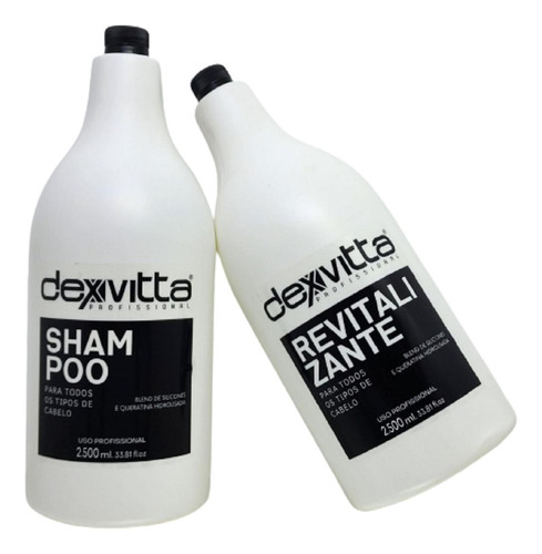 Dexvitta Lavatorio Kit Shampoo 2500ml Revitalizante 2500ml