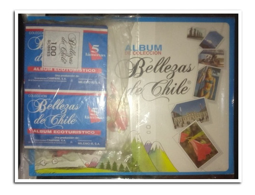 Álbum Bellezas De Chile, Nuevo Vacio + 100 Sobres Sellados