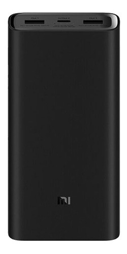 Xiaomi Mi 50w Powerbank Bateria Externa 20000ma Carga Rapida Color Negro