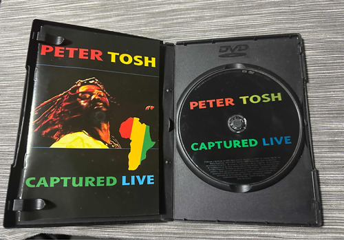 Dvd De Peter Tosh - Captured Live