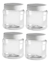 Comprar Pack 30 Frascos Envases Botes Tarros Plástico Con Tapa 250ml