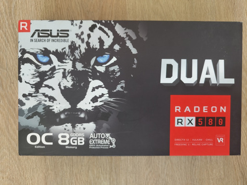 Asus Rx 580 8gb Dual Oc (leer Descripción)