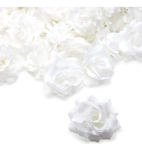 Flor Artificial Para Decoracion Manualidad Blanco 60 Unidad