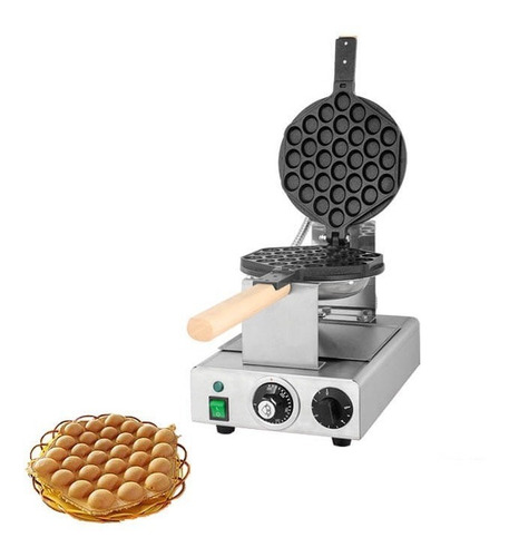 Máquina De Bubble Waffle Electrica Digital