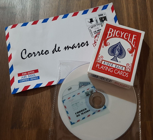 Bicycle Correo De Mazos Truco Gimmick + Dvd Truco Magia