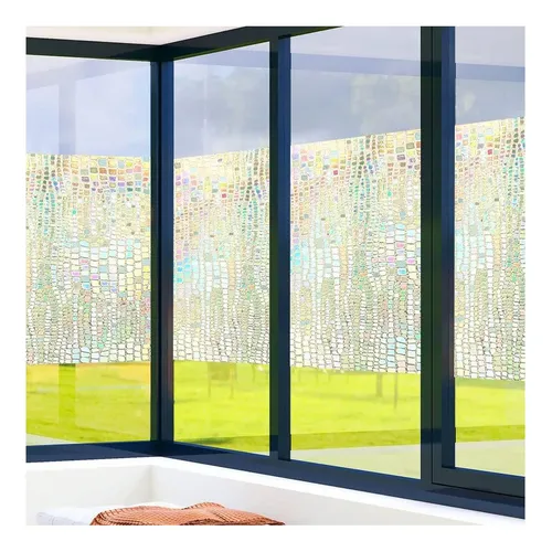 Película 3d Para Ventana De Arcoíris, Película De Vidrio De