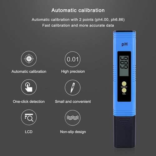 Medidor De Ph 0,01 Pluma Probadora De Alta Precisión Para