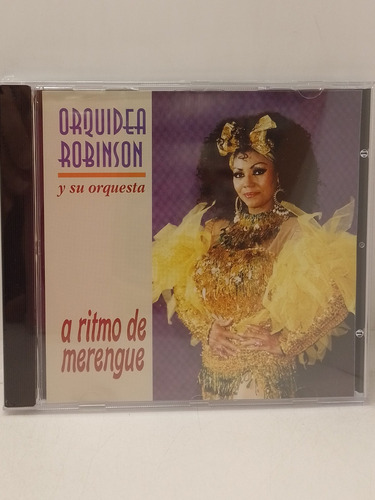 Orquídea Robinson Antonio De Merengue Cd Nuevo 