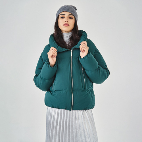 Campera Puffer Juno Green