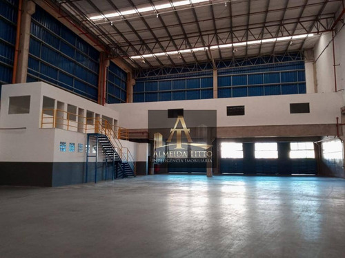Imagem 5 de 23 de Excelente Galpão Em Cajamar Com 6.825 M² - Confira! - Ga0398