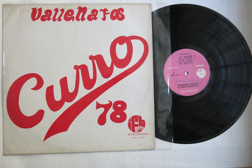 Vinyl Vinilo Lp Acetato Curros Vallenatos 78 Alvaro Cardenas