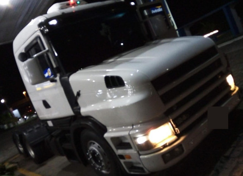 Imagem 14 de 15 de Caminhão Scania T124 6x2 Ano 2001 + Carreta Graneleiro 2009
