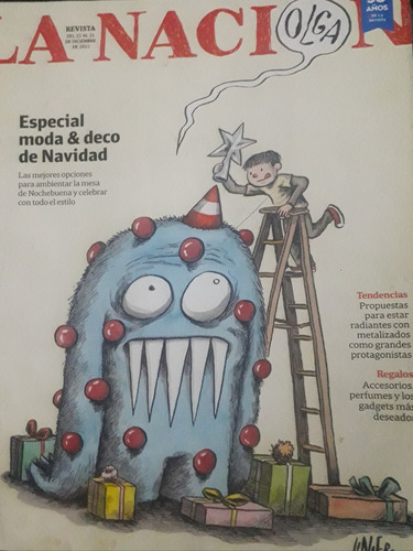 Revista La Nacion 15 Al 21 Dic 2019  2632 Moda Deco Navidad 