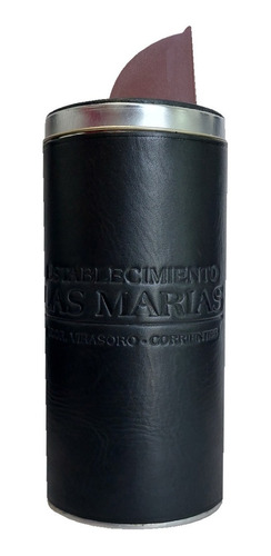 Imagen 2 de 3 de Yerbera Las Marías Ecocuero Negro Grande