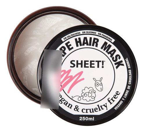 Sheet! - Grape Hair Mask - 250 Ml