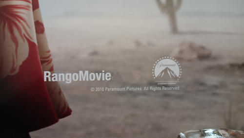 Póster Original Cine Rango Johnny Depp (Usado)