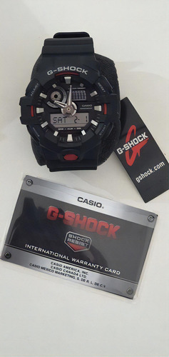 Relógio Casio G-shock Masculino Ga-700-1adr Cor da correia Preta