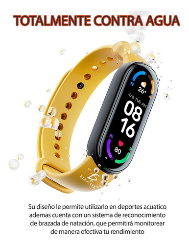 Smart Band Reloj Pulsera Inteligente Sensor Ritmo Cardíaco