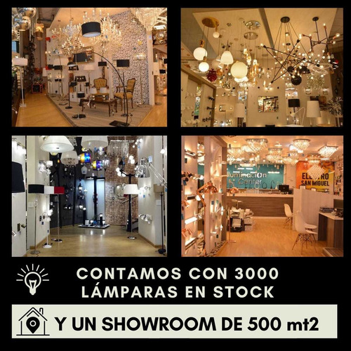 Imagen 6 de 7 de Lampara Colgante Aplique Moderna Metal Twist Deco E27