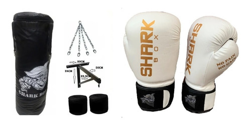 Kit Boxeo,bolsa De Lona 1,50mts S/relleno+cadenas+soporte+ve