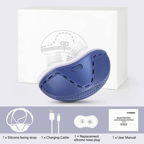 Purificador De Aire + Antironquido Nasal Clip Para Dormir