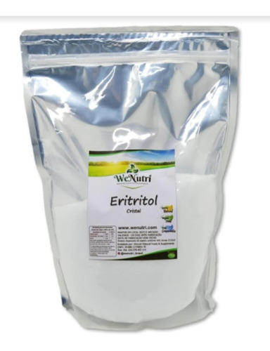 Eritritol Cristal Puro Importado 1 Kg Wenutri