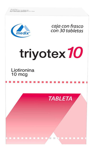 Triyotex 30 Cápsulas 10mcg