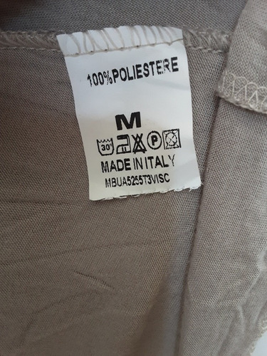 Imagen 6 de 10 de Blusa Holgada Larga, Sin Mangas Y Forro Color Beige, Talla M