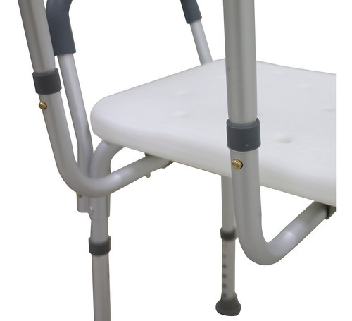 Silla Ducha Brazos Banco Ajustable Respaldo Antiderrapante