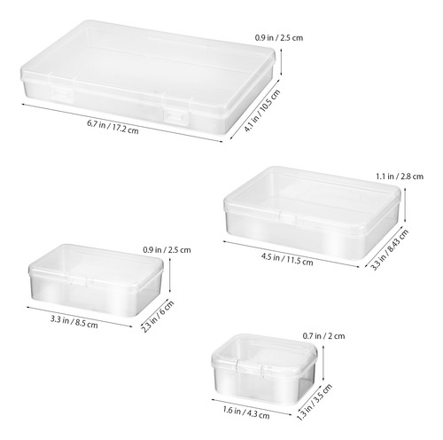 24 Cajas Organizadoras Pequeñas Con Contenedores De Almacena
